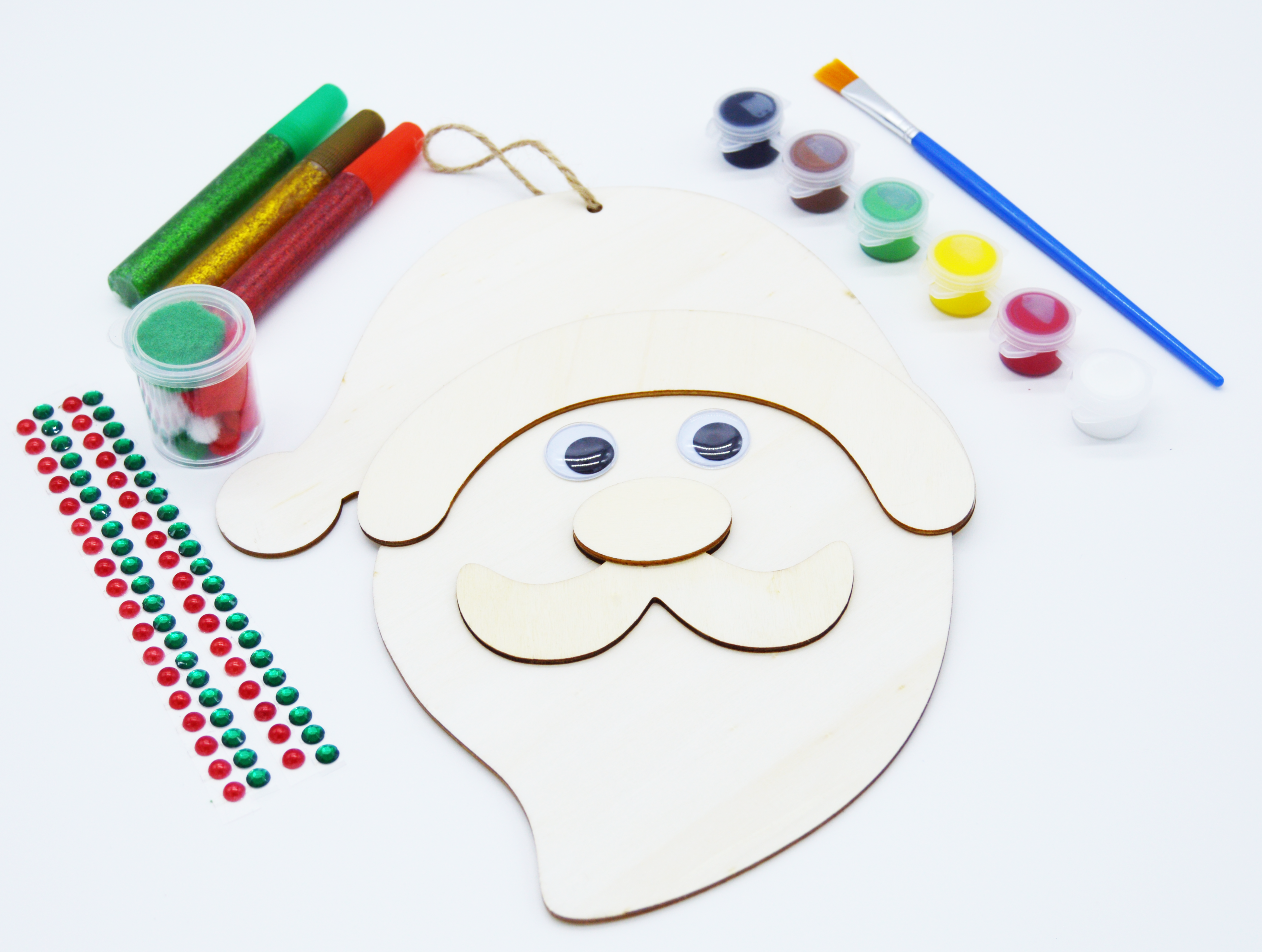 Santa Bizzy Paint Kit