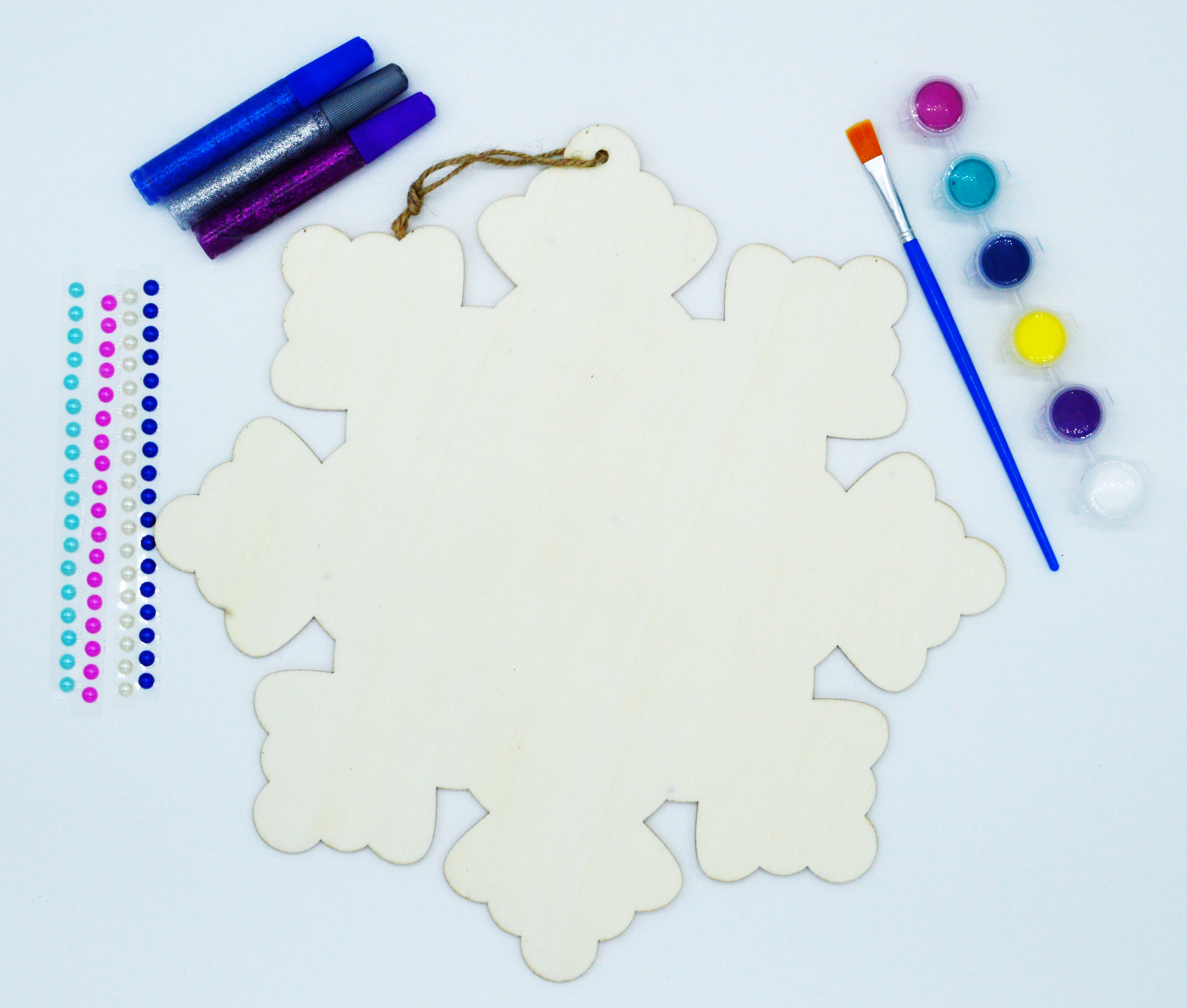 Snowflake Bizzy Paint Kit