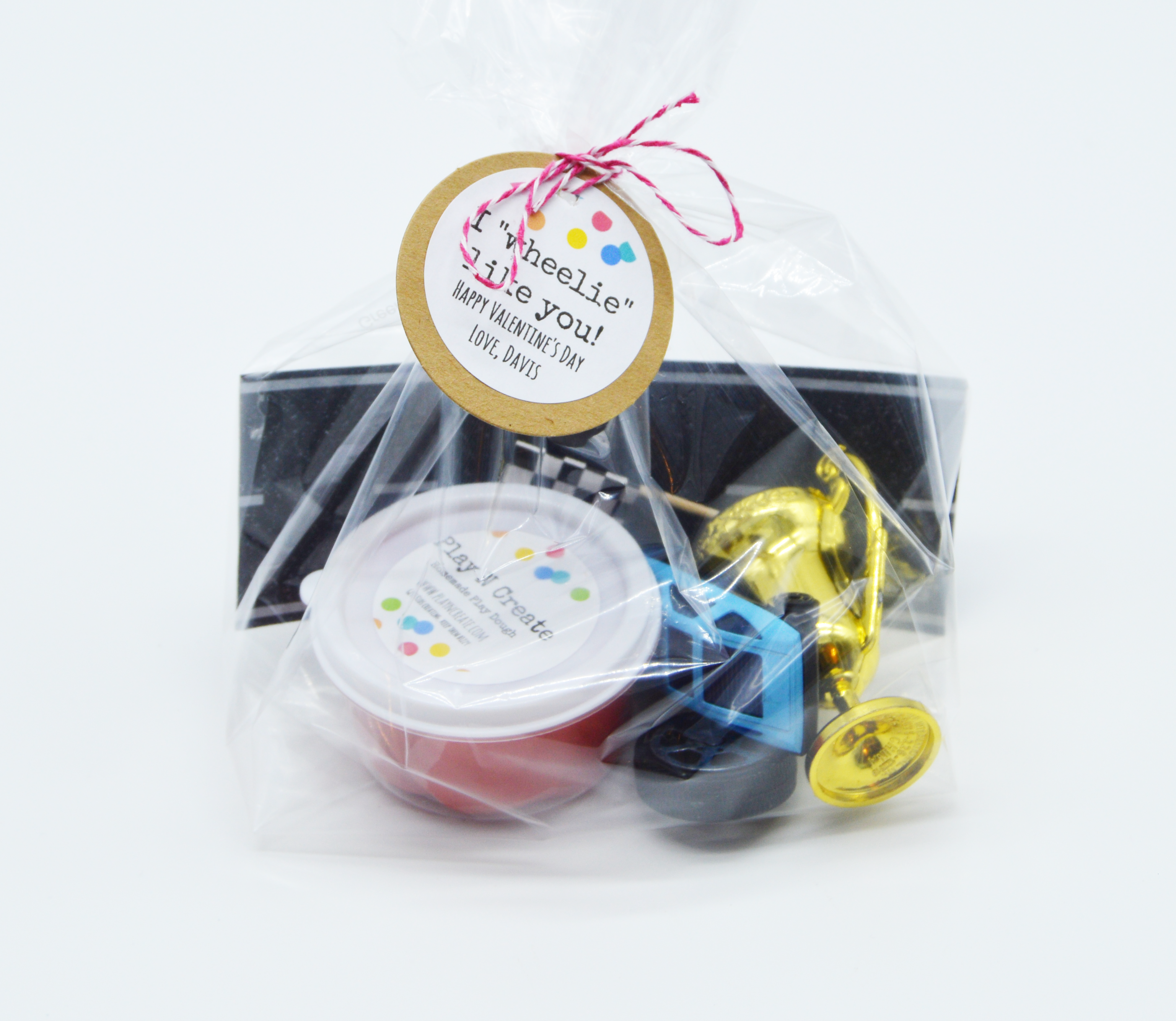 Cars Personalized Valentine Party Favor Sets